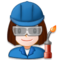 Woman Factory Worker emoji on Samsung